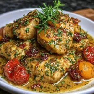 Moroccan Chicken Tagine with Apricots