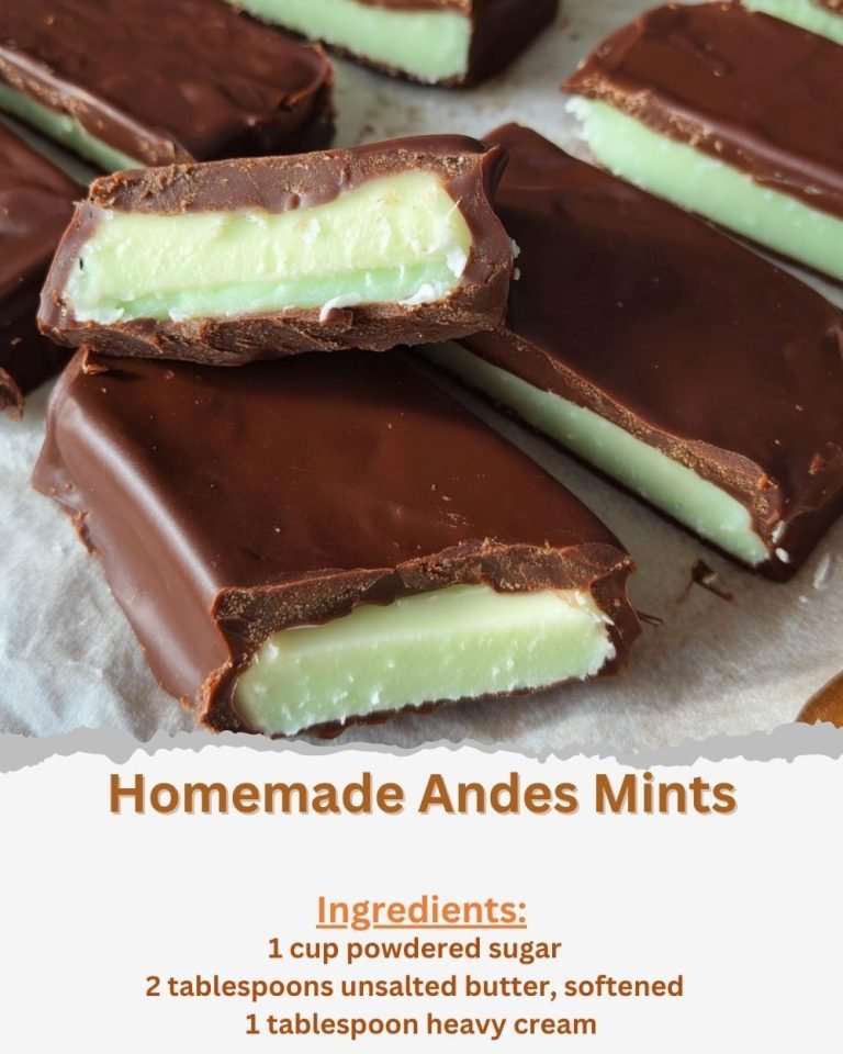 Homemade Andes Mints Recipe