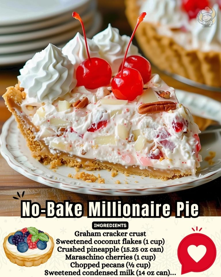 No-Bake Millionaire Pie (5-Minute Prep)
