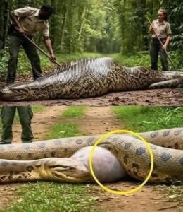 😱 Park Rangers Were Forced To Cut Open A Giant Anaconda After Discovering Something Shocking Inside 👀