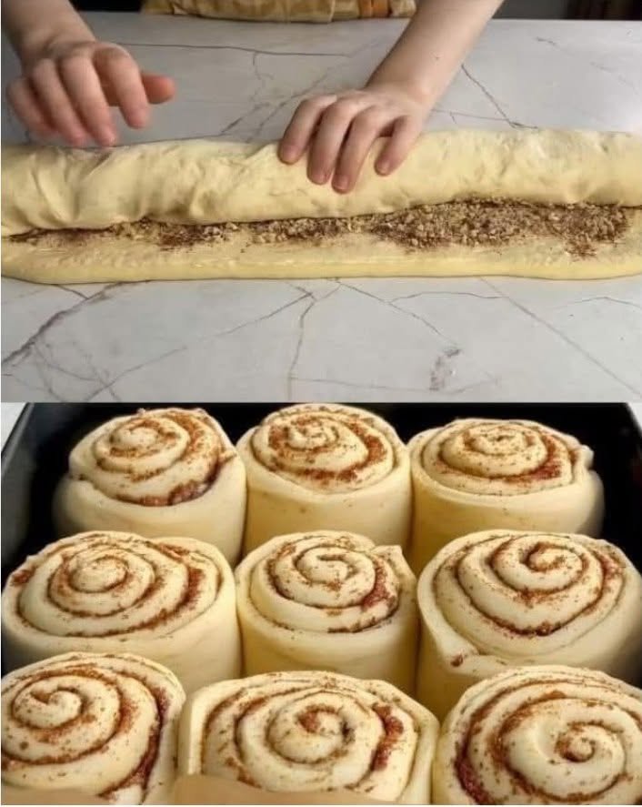 Soft and airy cinnamon walnut rolls with cream cheese frosting: a delicious classic you’ll gladly get out of bed for.