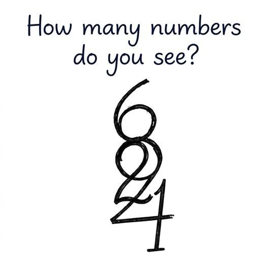How Many Numbers Do You See? What Your Answer Reveals About Your Mind