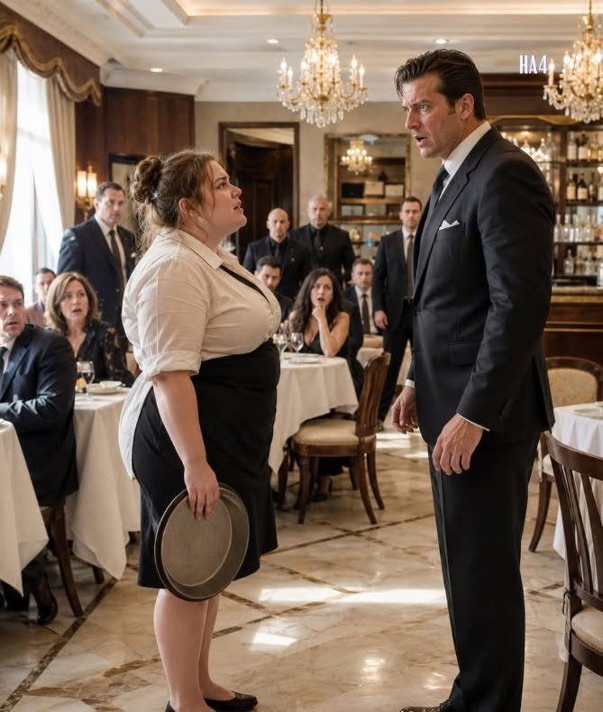 The mafia boss called the chubby waitress a poor cow in Italian, then her reply dragged his dead mother back from the grave