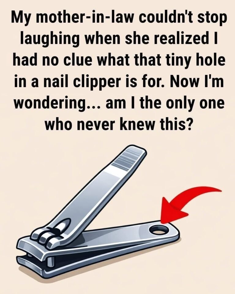 Ever Wondered What the Tiny Hole on Your Nail Clipper Does?