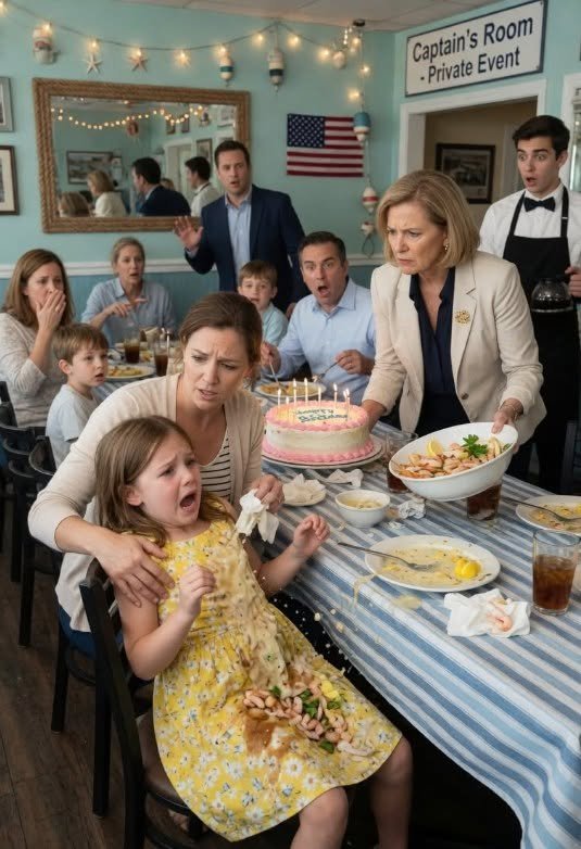 My Mother-In-Law Took The Shrimp From My Daughters In The Middle Of The Party And Snapped, “They Can Eat Leftovers”—Never Imagining I Had Already Prepared The Revenge That Would Shake The Whole Family