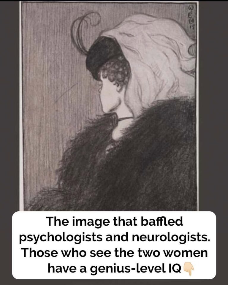 A rare few can see the double images in this postcard – can you?
