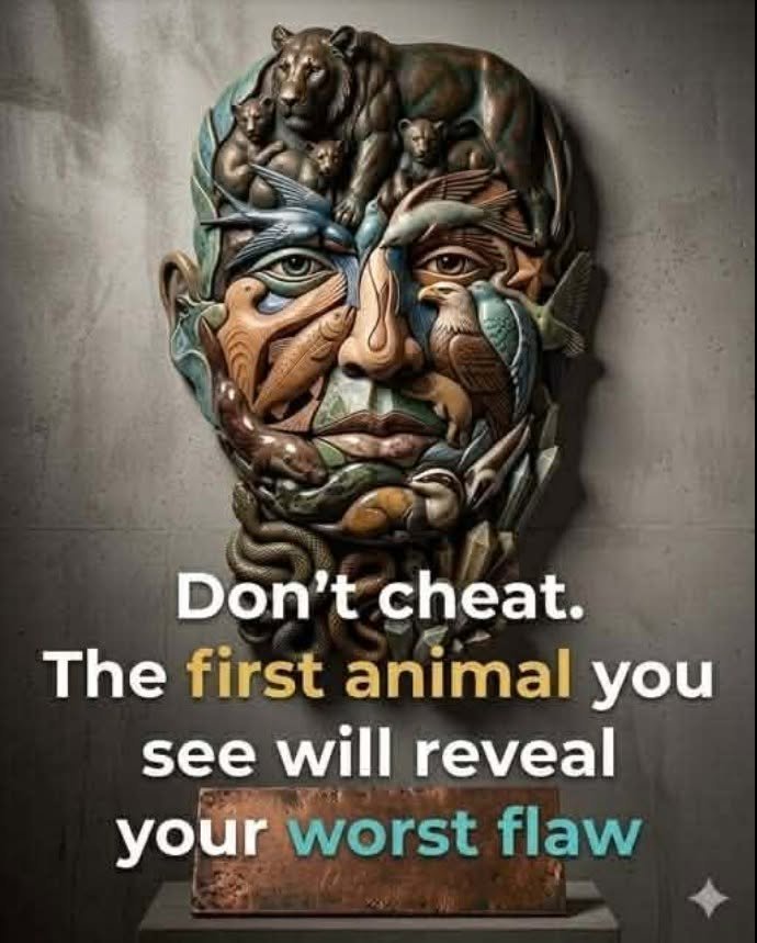 The first animal you notice may reveal your biggest personality flaw: a fun psychological test