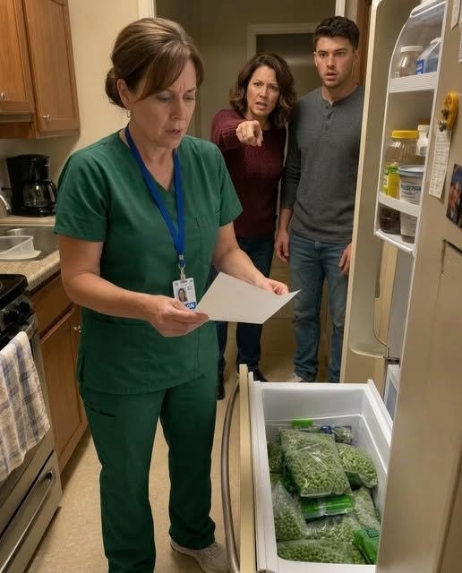 After a 26-hour hospital shift, I found my groceries covered with my daughter-in-law’s labels and a second refrigerator in my kitchen—what I discovered days later left me speechless
