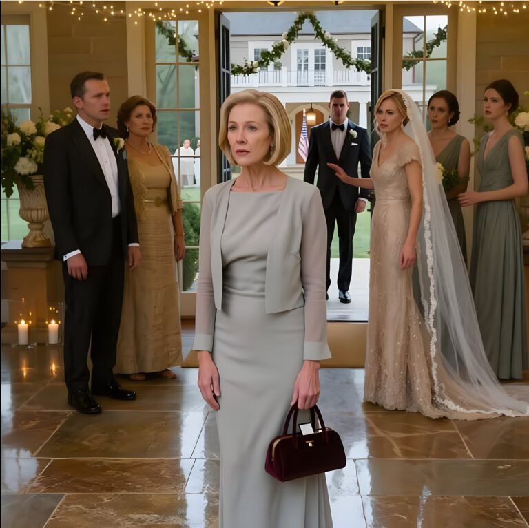 I flew fourteen hours to my only son’s wedding, but at the venue, his bride stopped me and said, “Her family only. You never mattered to him. Please leave.” I left without a word, then six days later my son called about a $74,000 venue bill and told me, “As my mother, it’s your duty.”