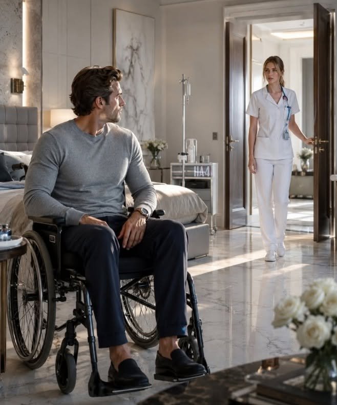 The billionaire in the wheelchair tried to make every nurse quit, until the one woman he once saved walked through his door