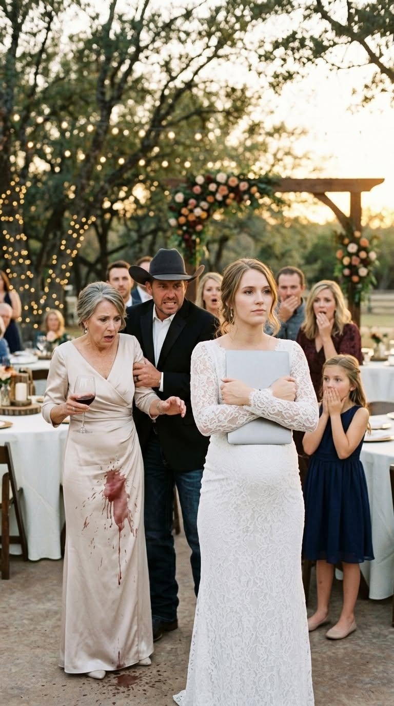 Six Months Pregnant, the Bride Was Humiliated at the Altar by Her Mother-in-Law — “That Baby Isn’t Even My Son’s,” She Declared… But the Bride’s Next Words Left the Entire Wedding in Total Silence…