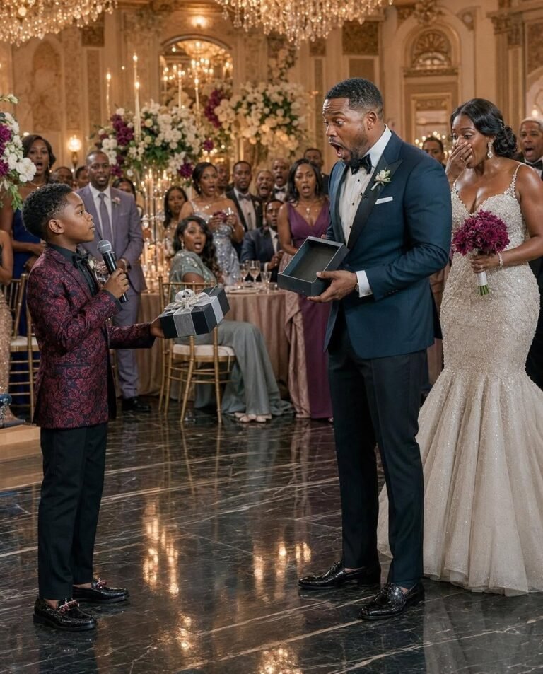 My ex-husband cheated on me, left me and our son, and still invited us to his wedding. During his speech, he laughed and said, “Leaving that trash