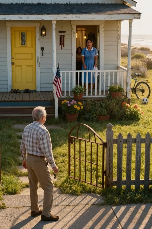 I went back to sell the beach house my wife loved