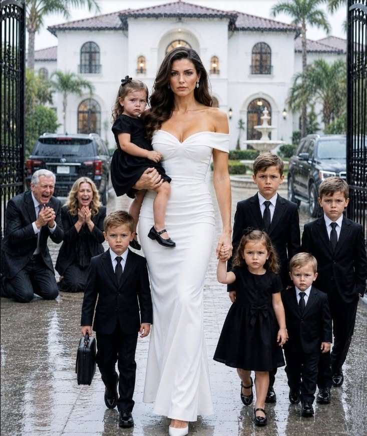 My father-in-law threw me and my six children out into the pouring rain, shouting, “Only real bl00d belongs in this house.”