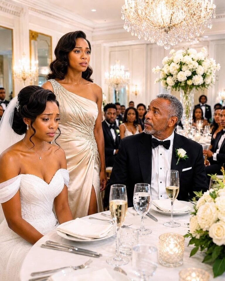 Raised my little sister alone after our parents disappeared from our lives, and at her wedding, her father-in-law looked me up and down and said,