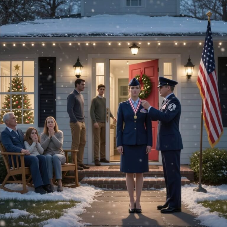I came home after five years of silence. My sister snickered, « Did you have a good time? » « Mom is really disappointed in you. » Then, at dinner, a black SUV pulled up. A general got out. He presented me with a medal of honor. « Mission accomplished, Agent Zero. » My sister choked on her drink. – All easy recipes
