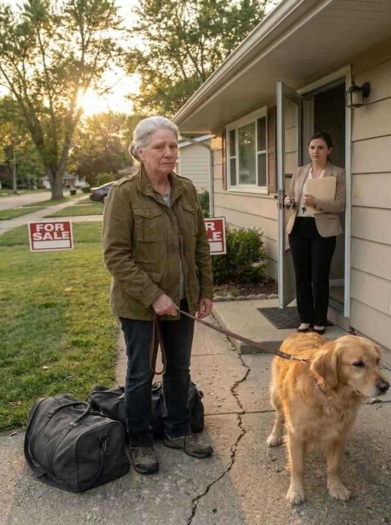 She put everything in her name and told me the house was no longer mine. Then she threw me out with my dog and two bags like I meant nothing.