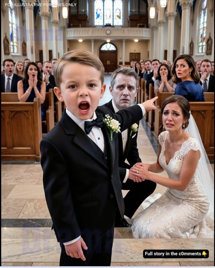 On Our Wedding Day, My Fiancé’s 5-Year-Old Son Ran to the Altar and Shouted, “Dad, You Already Have a Wife!”