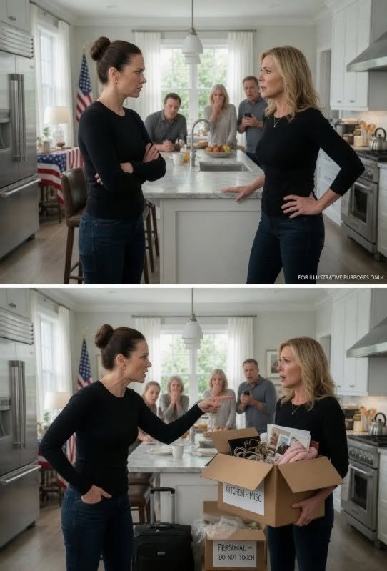 I stood there trembling as my mother-in-law paraded through my brand-new dream kitchen wearing my clothes like she’d inherited them.I stood there trembling as my mother-in-law paraded through my brand-new dream kitchen wearing my clothes like she’d inherited them.