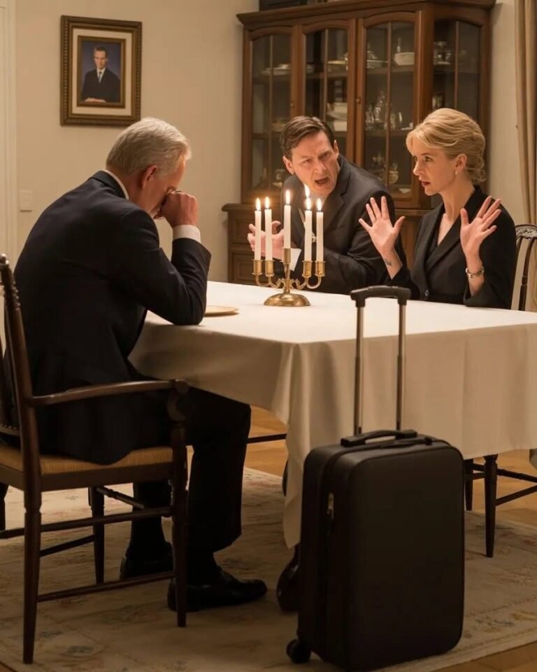 My son called me a burden at dinner, but the part …