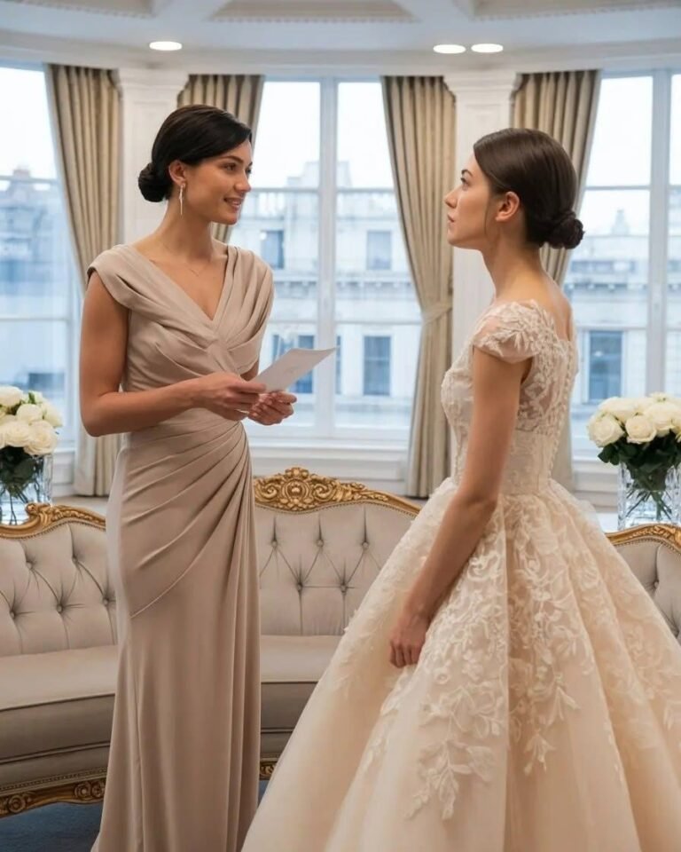 On the morning of my wedding, my future husband’s sister secretly handed me a list of rules outlining the duties of a wife. I asked two