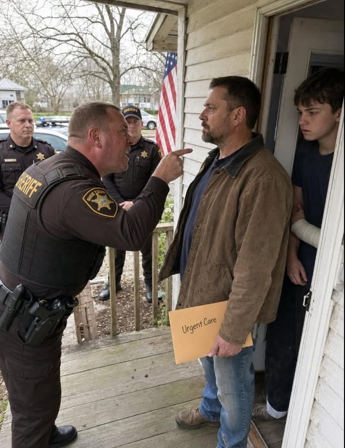 A Ranger Father Faced The Sheriff After His Son Came Home Hurt