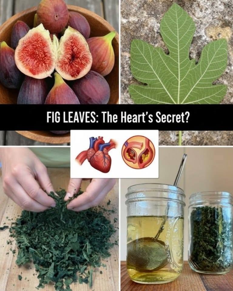 Fig Leaf Detox Drink: A Simple Herbal Remedy for Blood Sugar & Heart Support You Might Be Overlooking