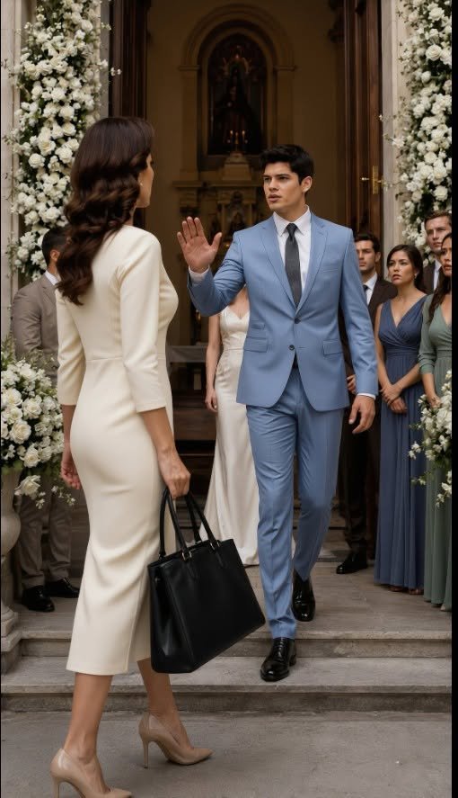 The day I showed up at my son’s wedding, he stood right in front of me on the church steps and resolutely stopped me. — Mom, you shouldn’t have come. We made a decision together. You are no longer part of this family.