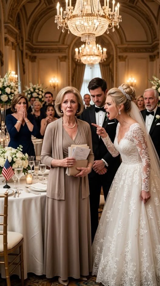 Humiliated at my son’s wedding, she takes everything back