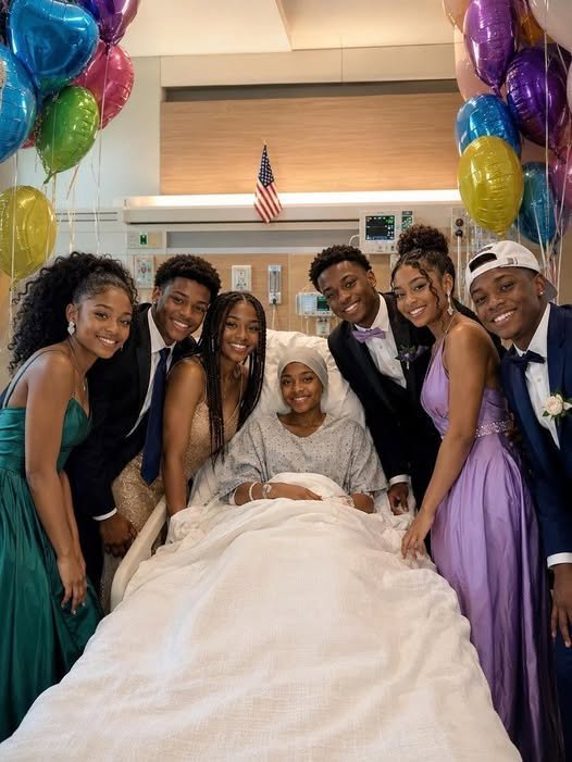 My Daughter’s Classmates Held Prom in Her Hospital Room Because She Couldn’t Attend Due to Her Illness – Then One of Them Handed Me an