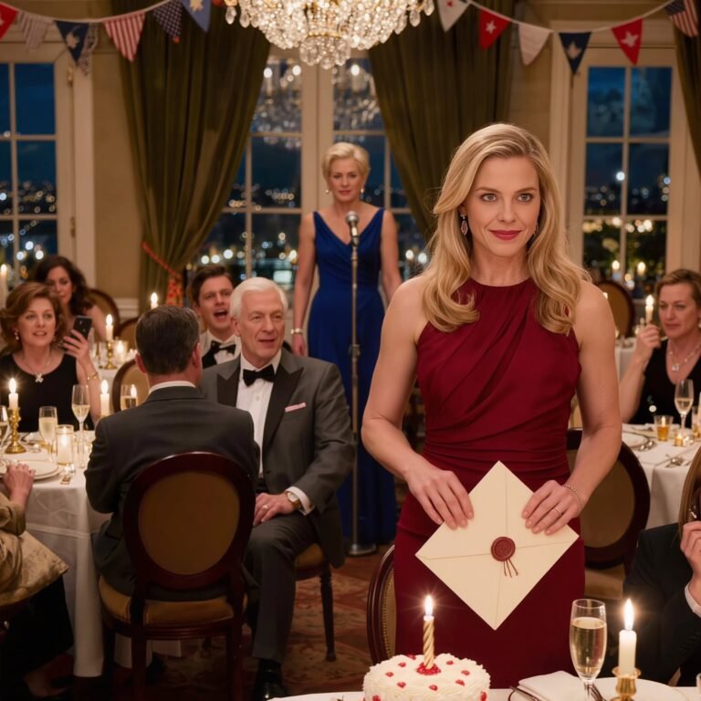 At my 30th birthday dinner, my mom stood in front of everyone and announced I had been adopted for a tax benefit, my sister laughed, my dad stayed silent, and I calmly pulled out an envelope that made the whole room stop breathing.