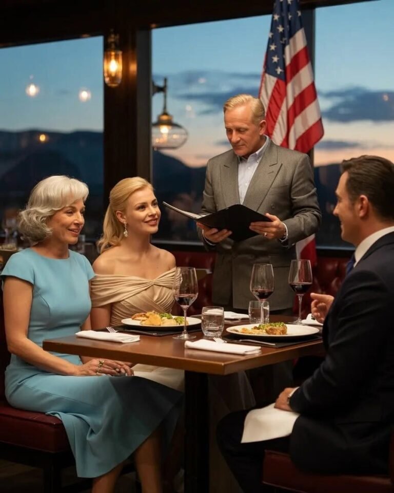 When my daughter-in-law told the waiter on Mother’…