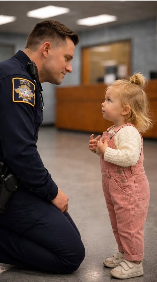 A little girl walked into a police station to confess to a serious crime, but what she eventually told the officer left him completely bewildered.