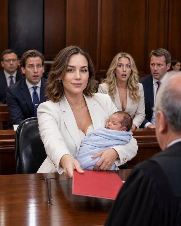 I Walked Into Court Holding My Newborn Son… (Complete Story)