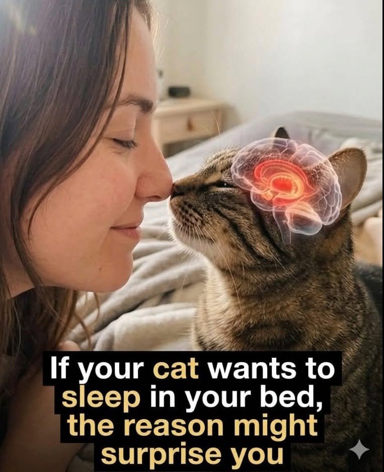 Why does your cat sleep with you? 10 adorable reasons that will touch your heart.