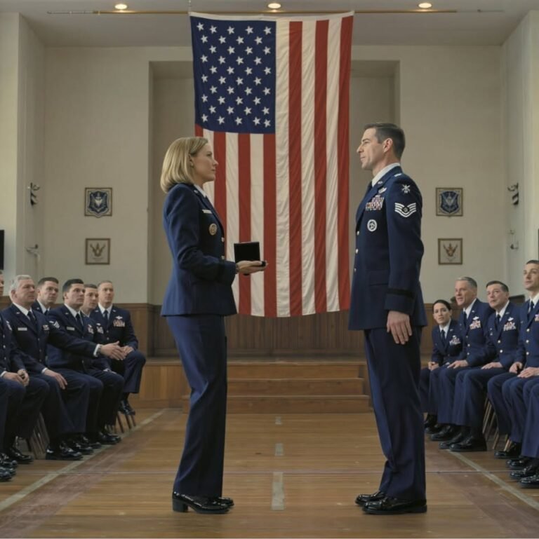 My ex invited me to his promotion. « Come see what success looks like, » he said with a smirk. « Too bad you didn’t even reach the rank of captain. » The announcer called the commander. I went up on stage, holding his medal. « Ready to salute me, Lieutenant? »
