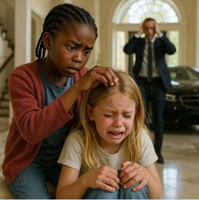 Billionaire’s Daughter Suffered Every Day—Until A Black Girl Found Something Horrifying in Her Hair 1