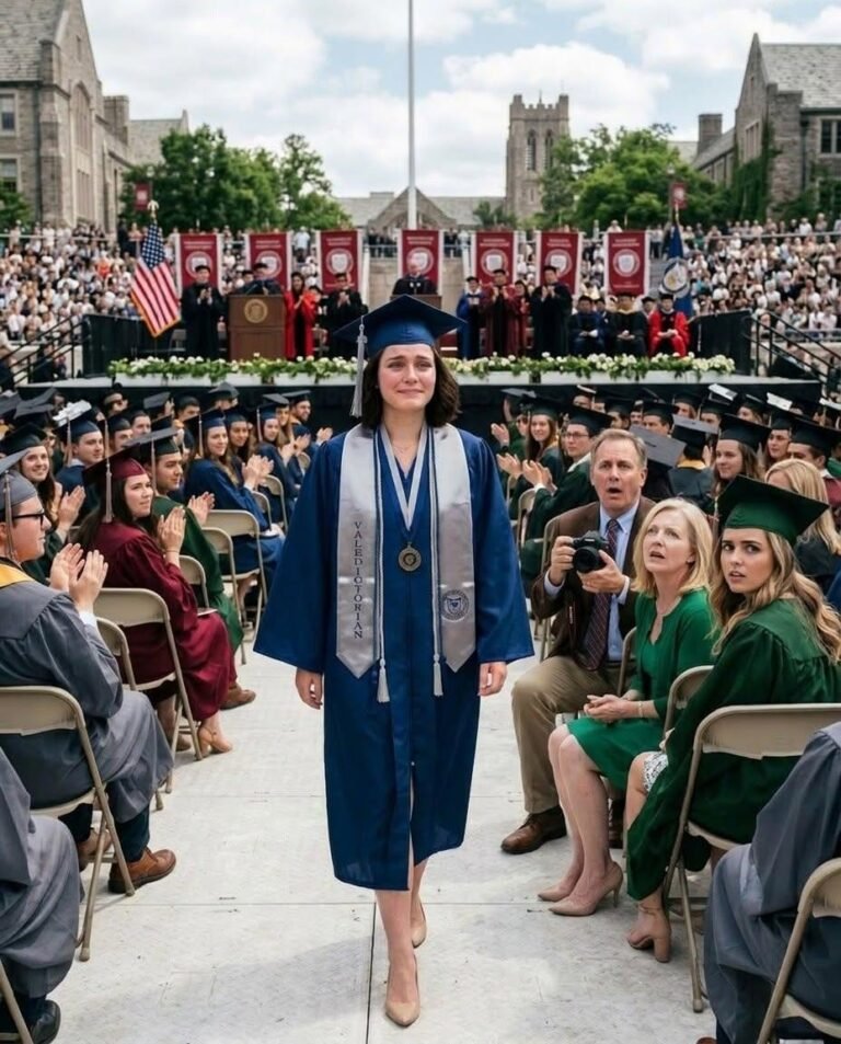 My dad slid my college letter back across the table, paid for my twin sister on the spot, and told me, “she’s worth the investment. You’re not.” Four years later, my parents walked into graduation with flowers for her, front-row seats, and no idea whose name was about to echo through that stadium.