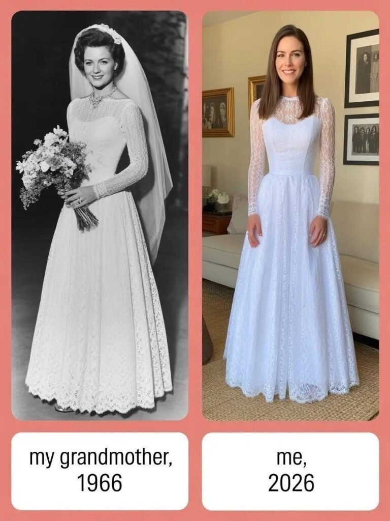 I Decided to Wear My Grandmother’s Wedding Dress in Her Honor – But While Altering It, I Found a Hidden Note That Revealed the Truth About