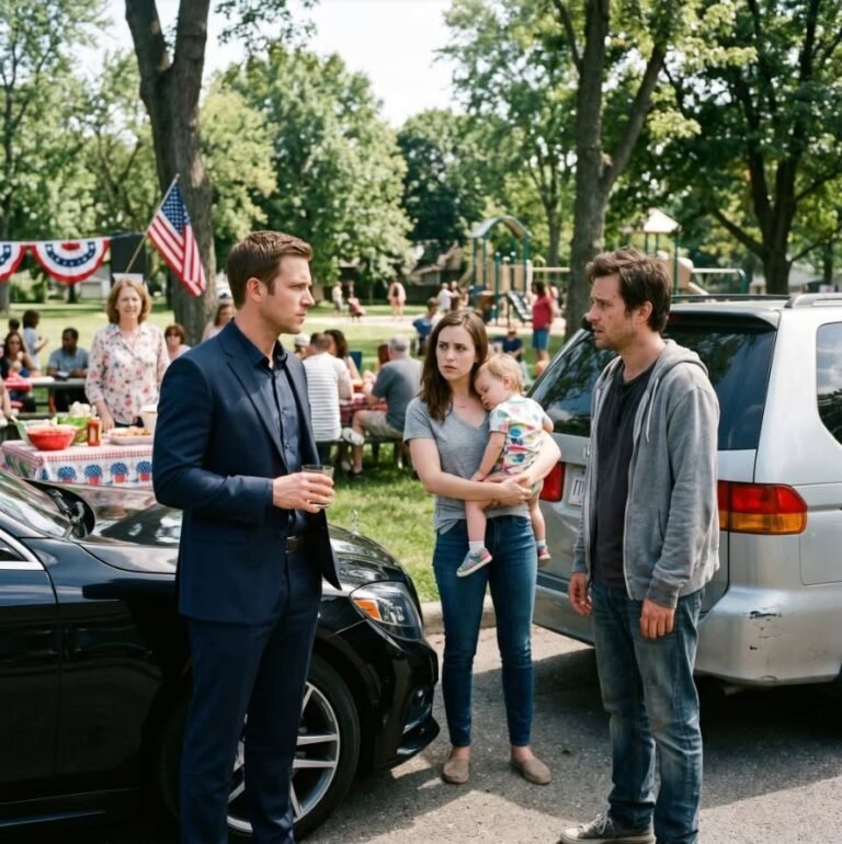 My brother married my fiancée after lying that I cheated. Mom said, “She was never meant for you anyway.” I disappeared without a word. Years later, I pulled up to the family reunion in a $200k car — while they showed up late… because their old junker broke down two blocks away.