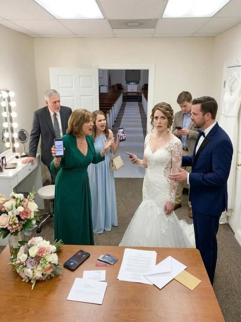 “Calm down. No one’s coming,” my sister texted minutes before my wedding. “We’re going to my engagement dinner instead.”