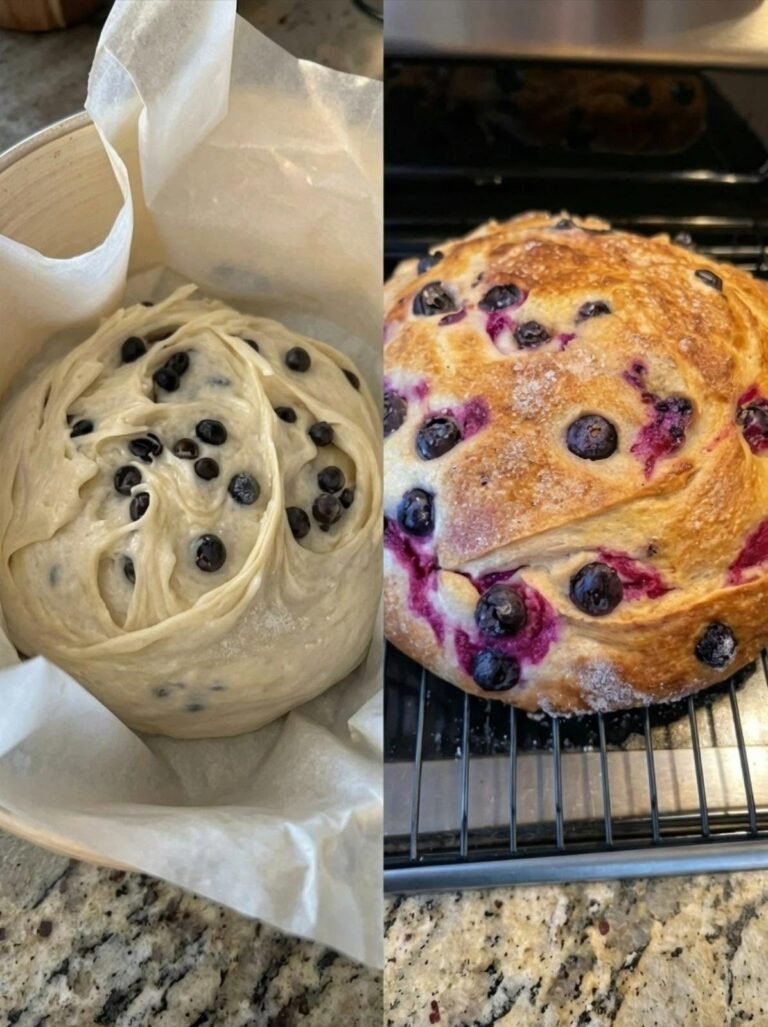 Best Blueberry Cream Cheese Loaf Recipe – Moist, Easy & Bakery-Style