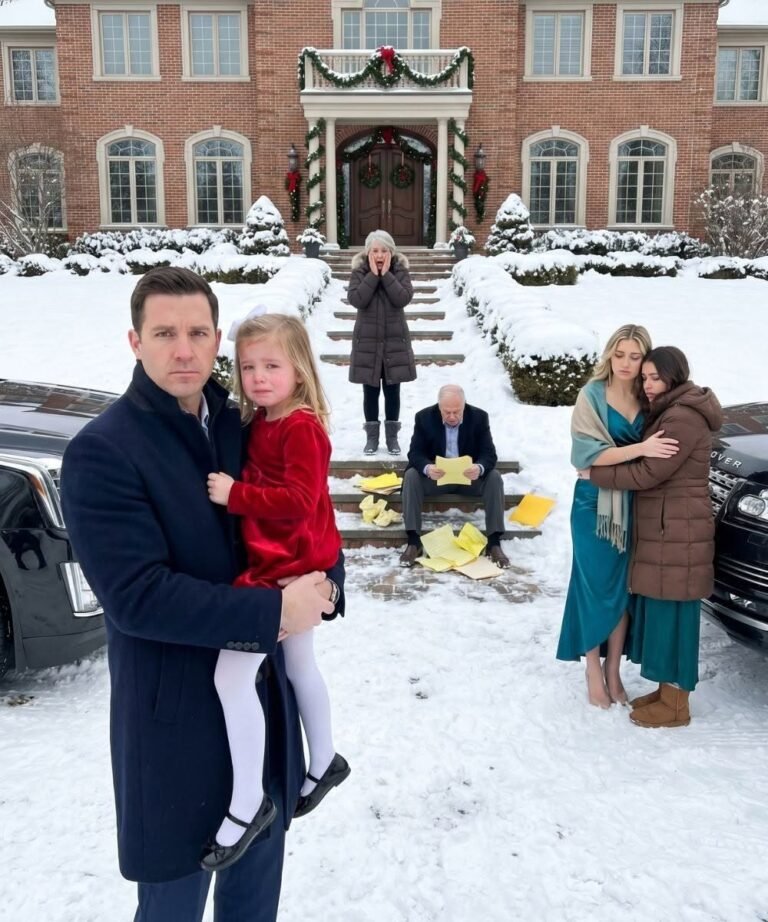 I never told my wife’s family I owned the $16.9M company that paid their salaries. To them, I was just the “broke handyman” they loved to mock. But when they threw my daughter out on Christmas and laughed, “Go live with your loser father,” something in me went cold. Then my wife handed me divorce papers. Three days later, 47 termination letters went out—and the moment they opened them, the room went silent.