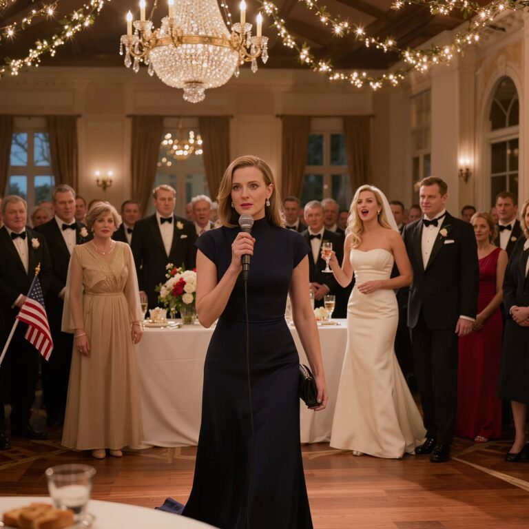 At my sister’s wedding, all I got was a dry piece of bread. My mother sneered, “That’s all you deserve.” My sister smirked, “Pathetic as always.” During the speeches, I took the mic. “Let’s watch something special.” The screen lit up. Their faces went pale. “Turn it off!” my sister screamed. 200 guests froze.