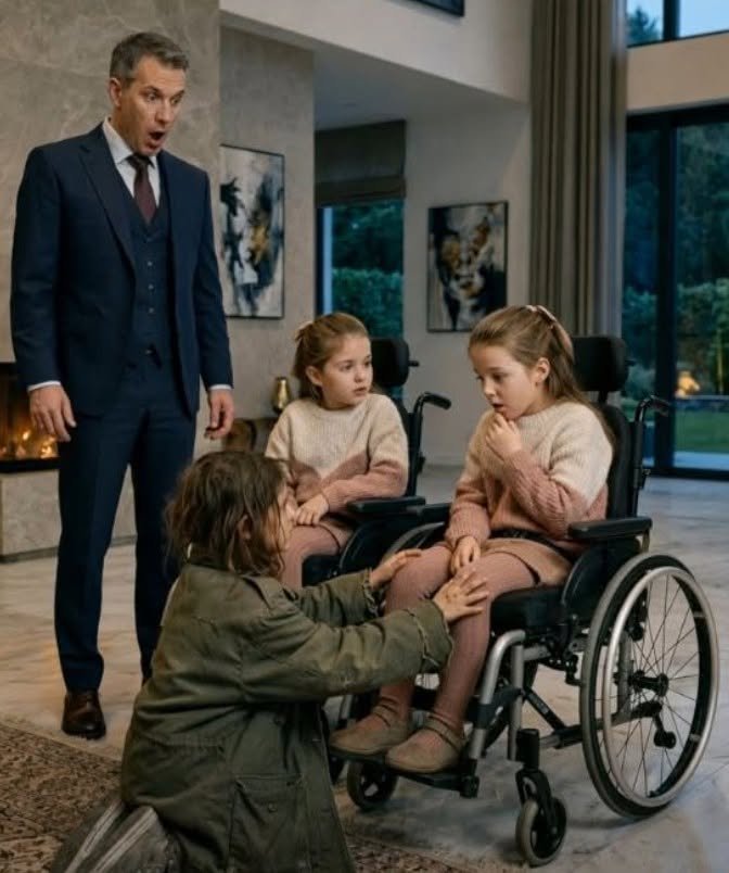 THE HOMELESS GIRL THE BILLIONAIRE MOCKED: The Moment His Daughters Moved Again Changed Everything