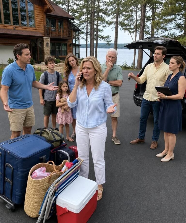 My own daughter left me a bright, almost casual voicemail saying, “Mom, you don’t need to come this summer. Kevin thinks it’s better if we keep the lake house just for our family,” as if the cedar walls, the sage-green door, the dock, the porch swing, and every nail in that place hadn’t been paid for with my savings and built from my late husband’s dream.