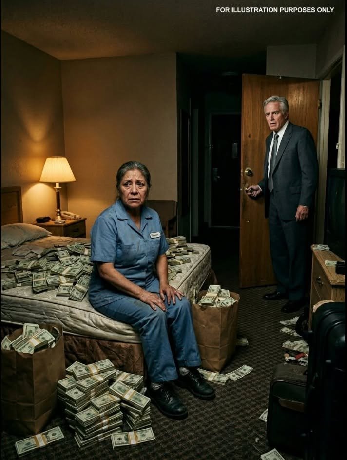 A Bankrupt Millionaire Returned Home Unexpectedly And Found His Housekeeper Surrounded By Stacks Of Cash In The Guest Room…
