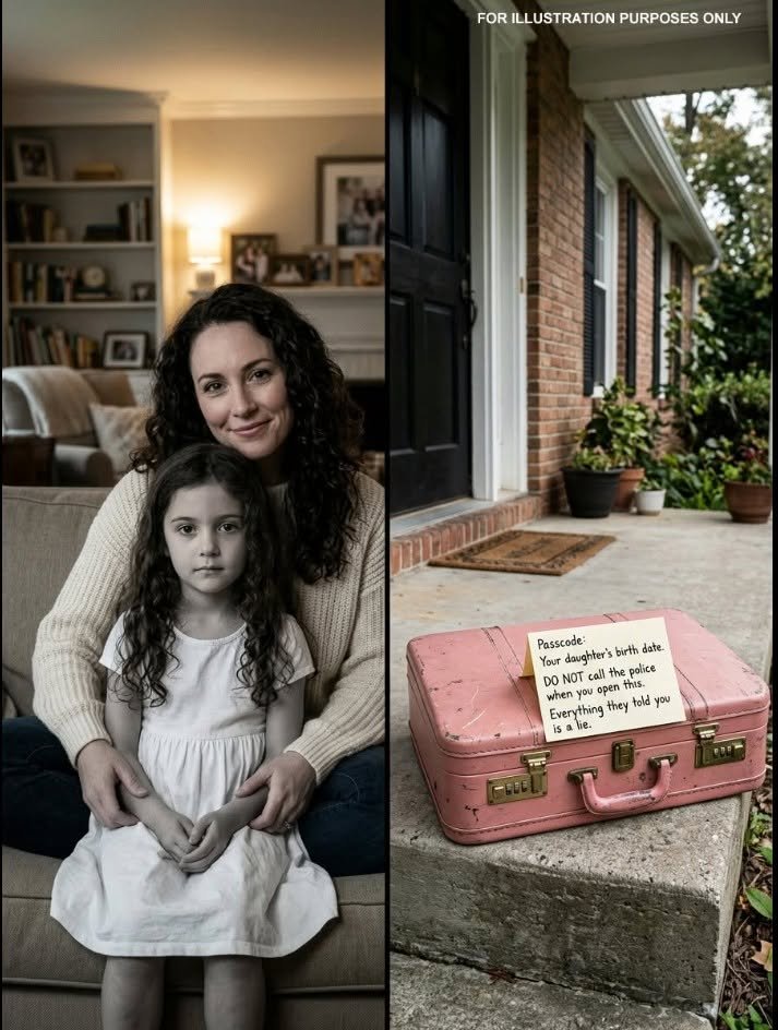 One Morning, A Huge Suitcase Appeared On My Porch—The Code Was My Daughter’s Birthday, And What Was Inside Made Me Weak In The Knees