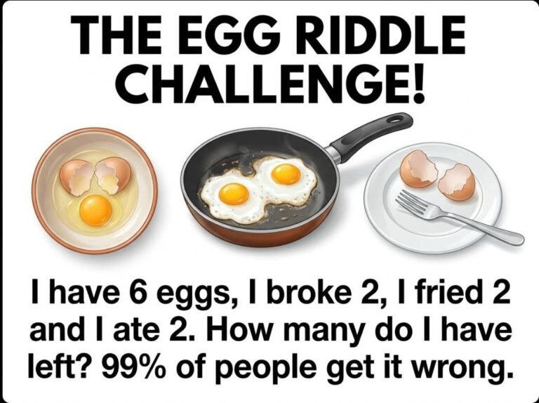 The egg riddle: a mental trap