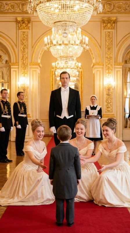 The elderly man—Lord Harrington, a lifelong confidant of the Laurent family—narrowed his eyes and lifted his cane, pointing a trembling finger toward the young maid.
